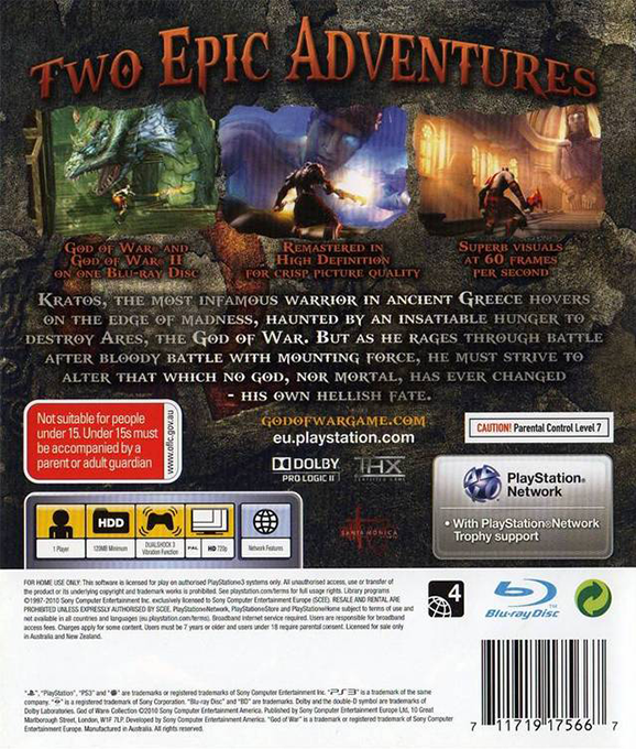 God of War Collection - Dos