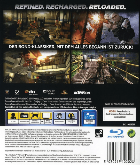 Goldeneye 007 Reloaded - Dos