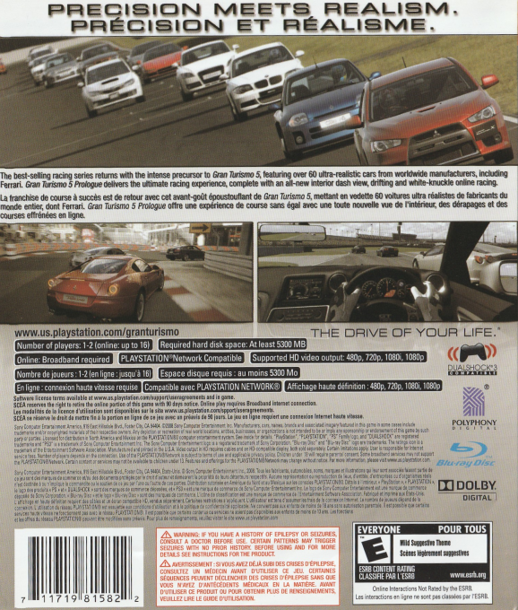 Gran Turismo 5 Prologue - Dos