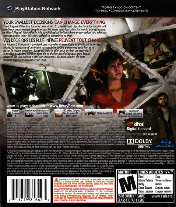 Heavy Rain - Dos