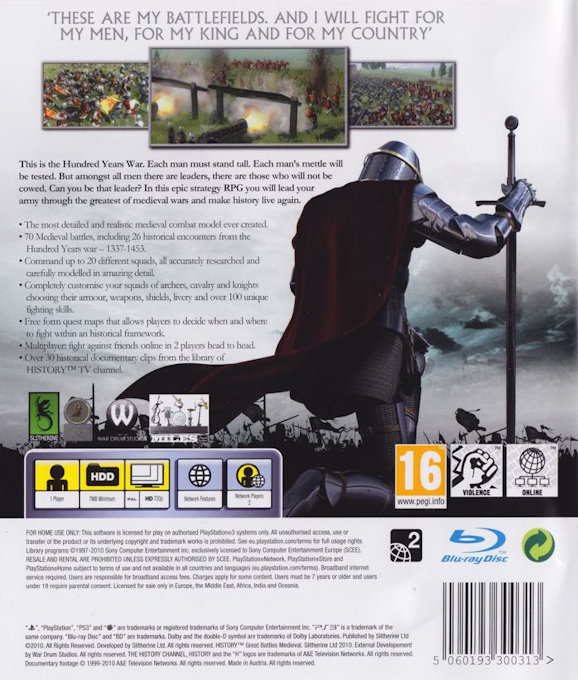 History : Great Battles Medieval - Dos