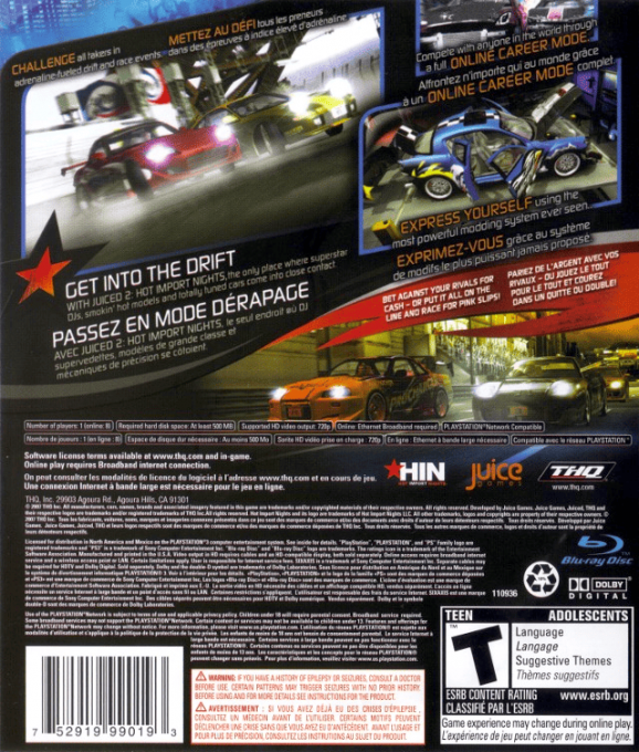 Juiced 2 : Hot Import Nights dos