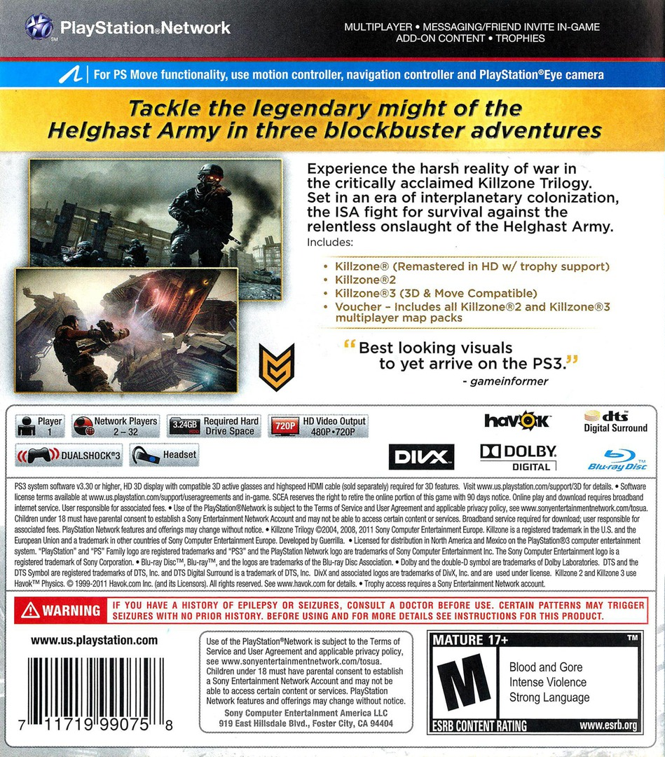 Killzone Trilogy dos