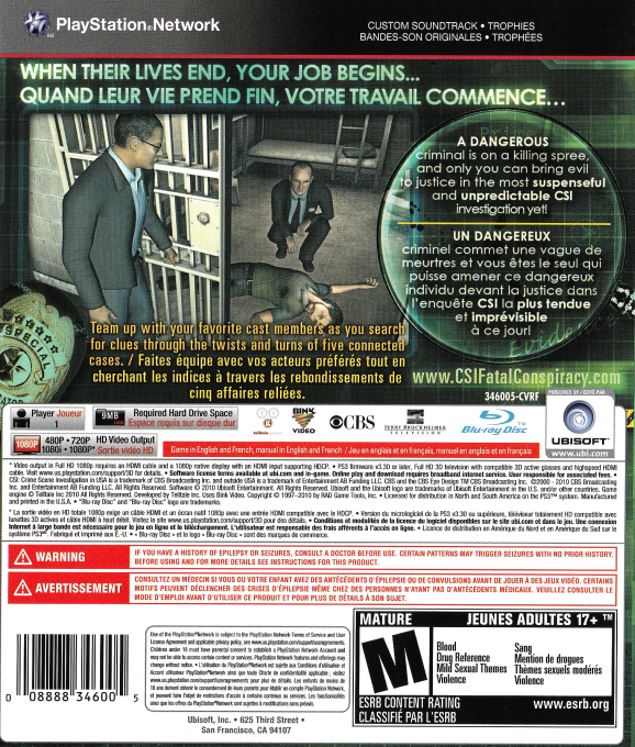 Les Experts : Complot à Las Vegas dos