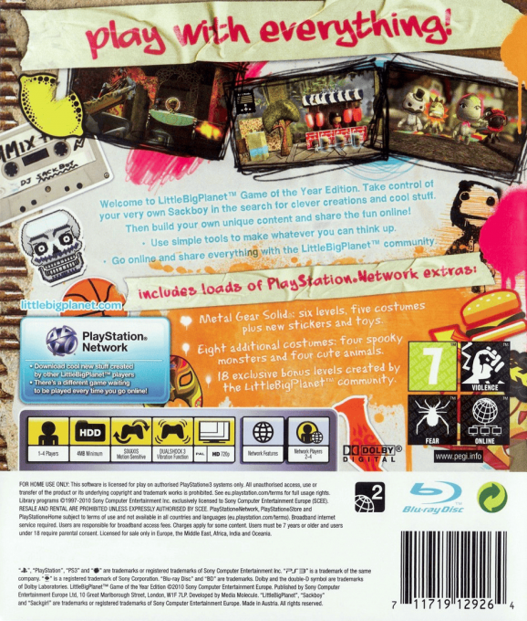 LittleBigPlanet - Game of the Year Edition dos
