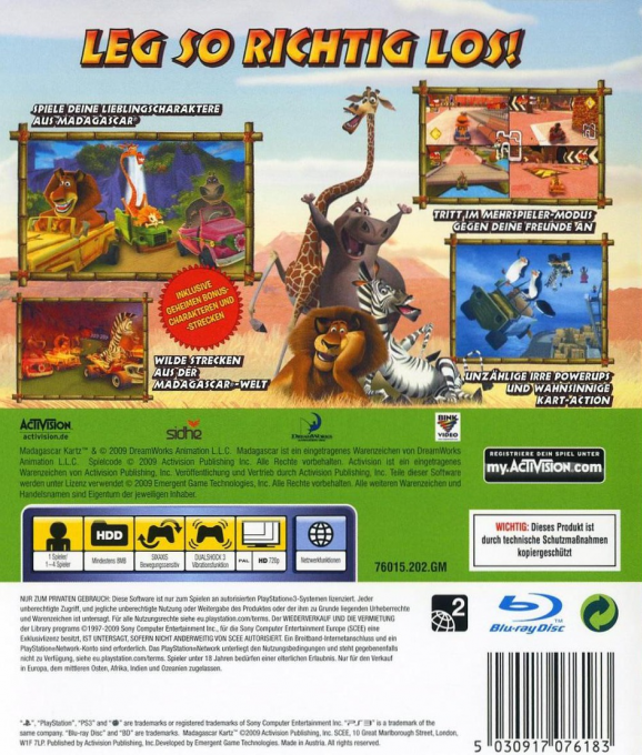 Madagascar Kartz dos