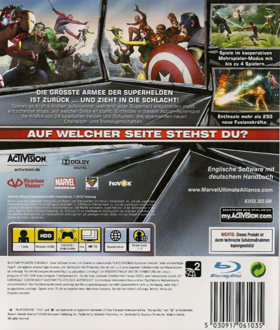 Marvel - Ultimate Alliance dos