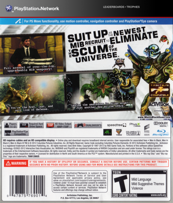 Men in Black : Alien Crisis dos