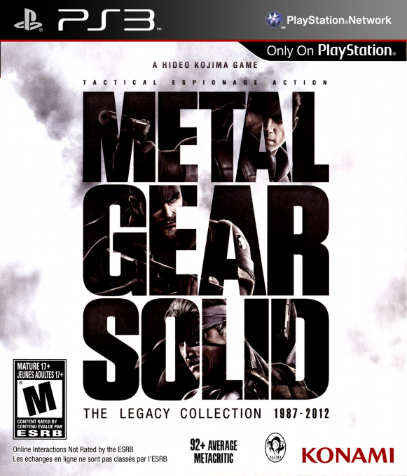 Metal Gear Solid : The Legacy Collection
