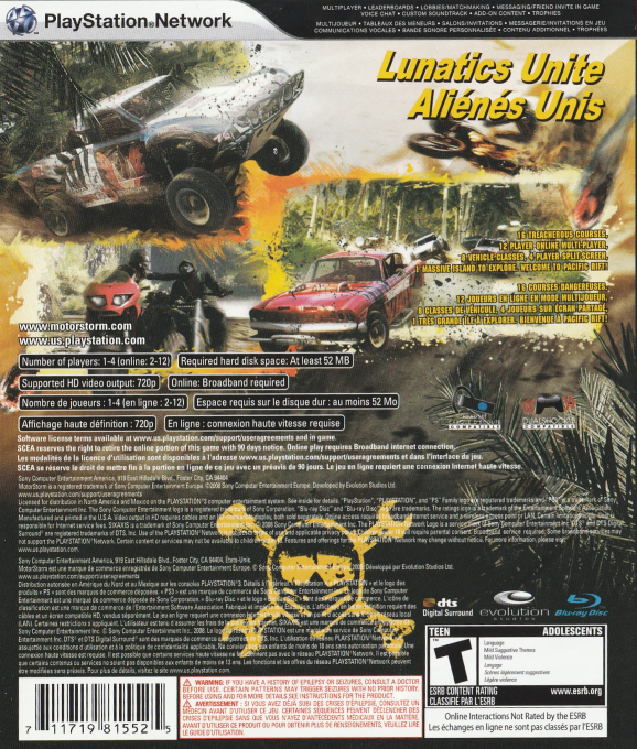 Motorstorm Pacific Rift dos