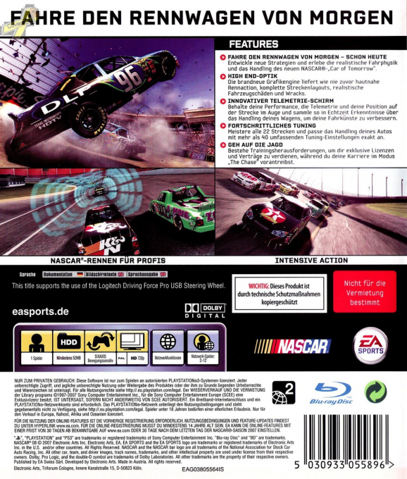 Nascar 08 dos