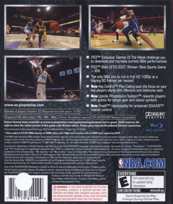 Nba 08 dos