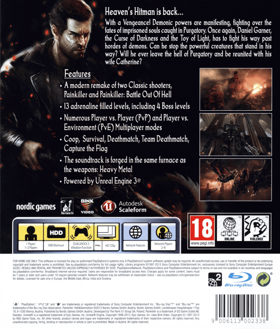 Painkiller Hell & Damnation dos