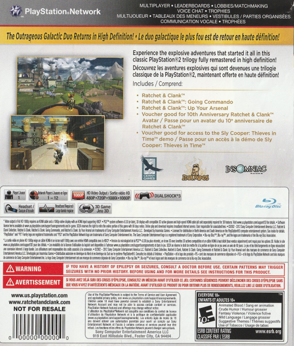 Ratchet & Clank Collection dos