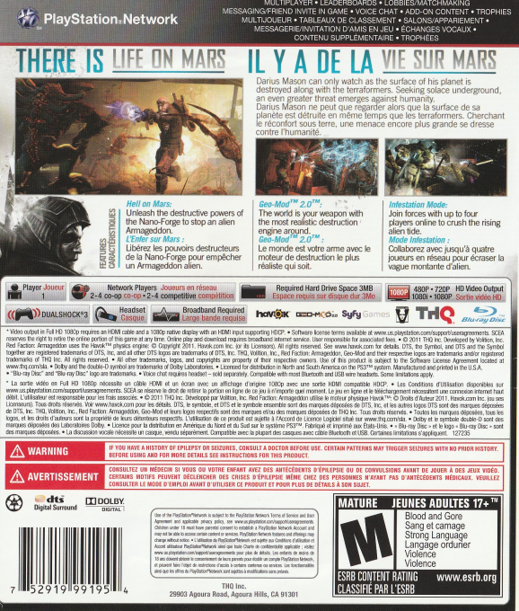 Red Faction Armageddon dos