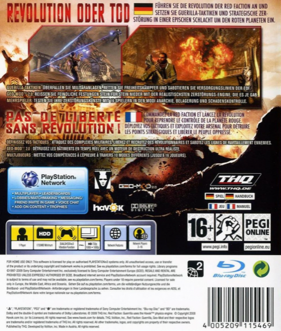 Red Faction : Guerrilla dos