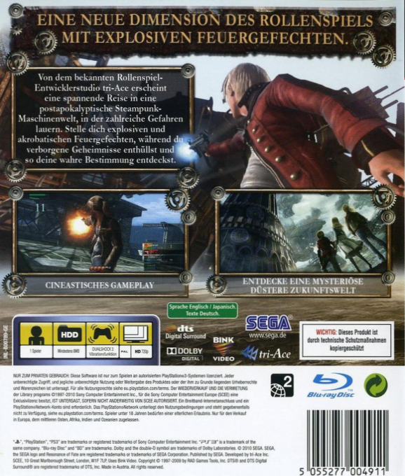 Resonance Of Fate dos