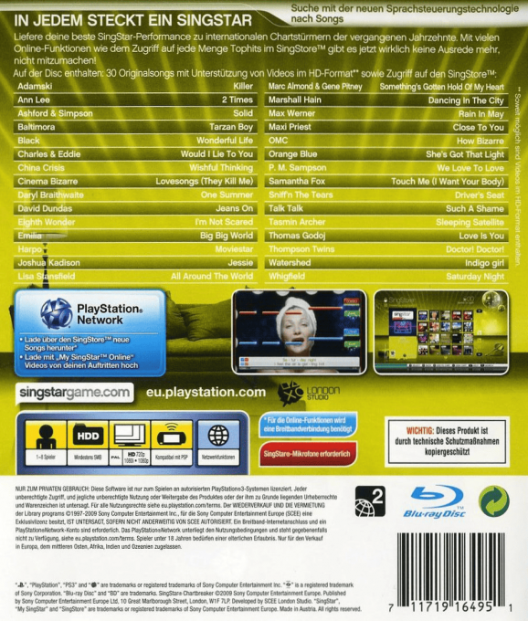 SingStar Chartbreaker - Dos