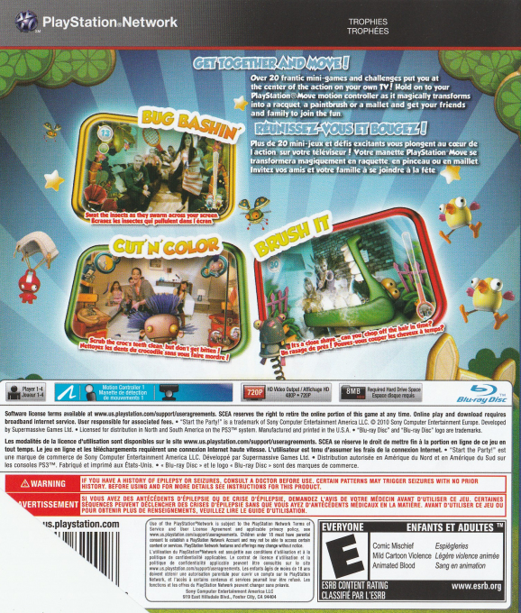 Start The Party ! - Dos