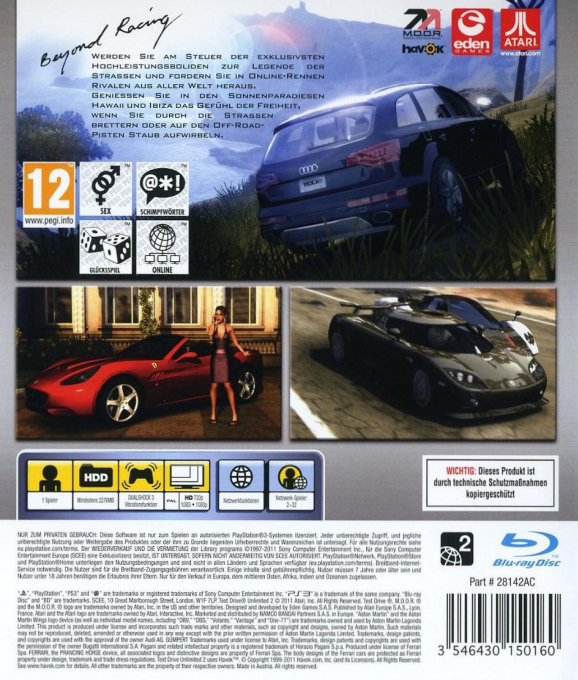Test Drive Unlimited 2 - Dos