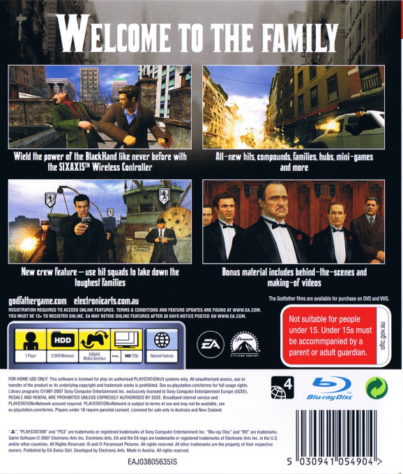 The Godfather: The Don's Edition dos