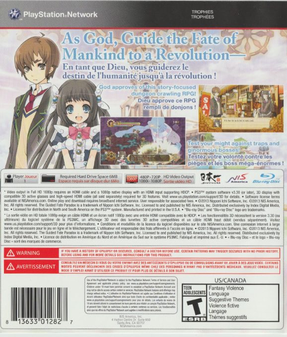 The Guided Fate Paradox dos