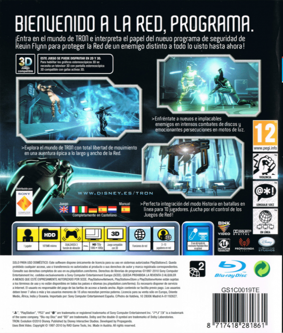 Tron Evolution - Dos