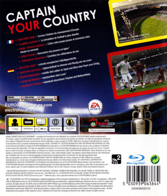 Uefa Euro 2008 - Dos