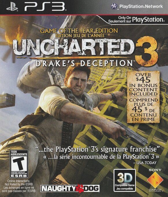 Uncharted 3 : Drake's Deception - Game of the Year Edition
