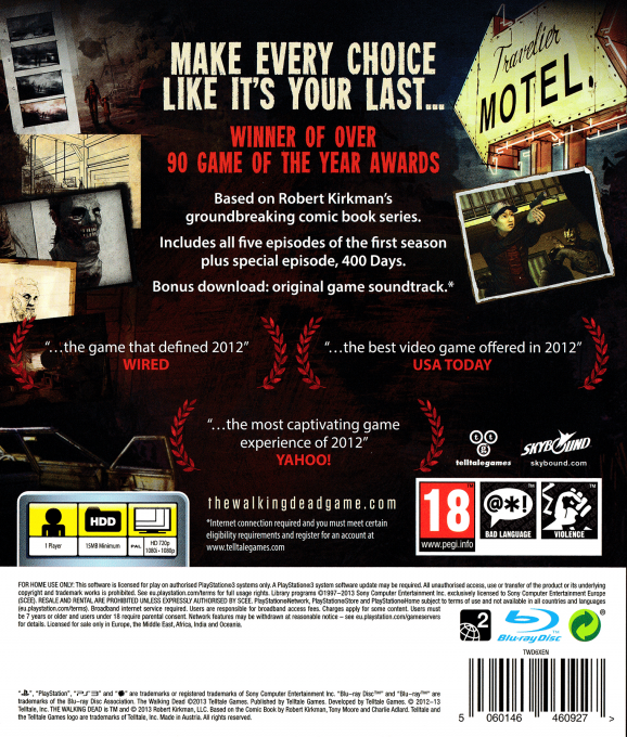 Walking Dead, The - A Telltale Games Series dos