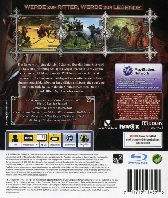 White Knight Chronicles - Dos