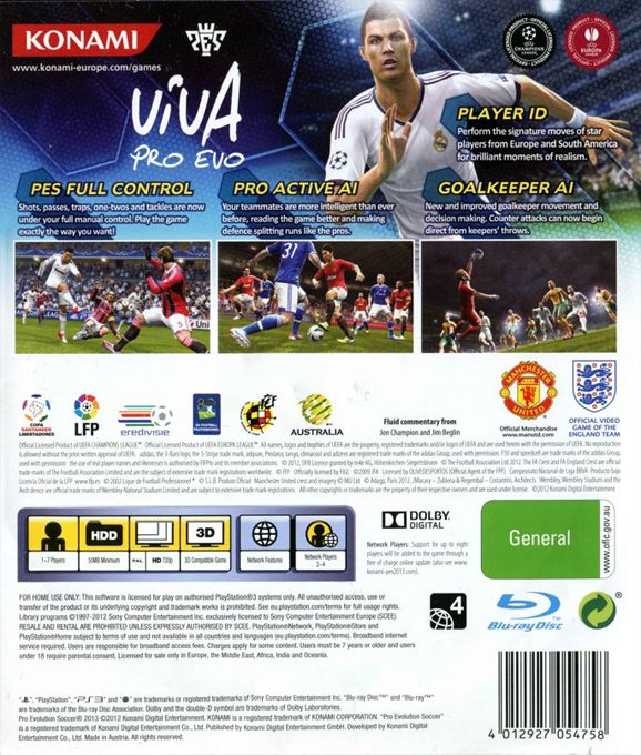 World Soccer Winning Eleven 2013 dos