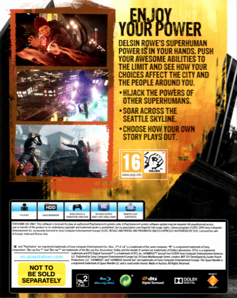 inFAMOUS Second Son - Dos