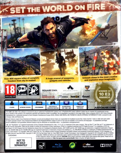 Just Cause 3 - Dos