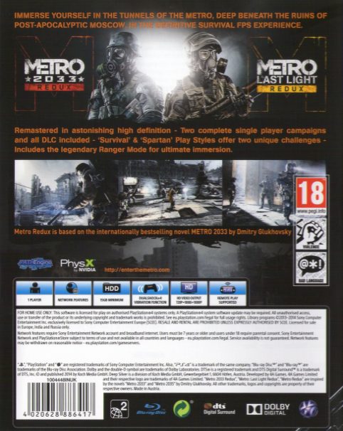Metro - Redux - Dos