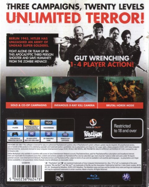 Zombie Army Trilogy dos