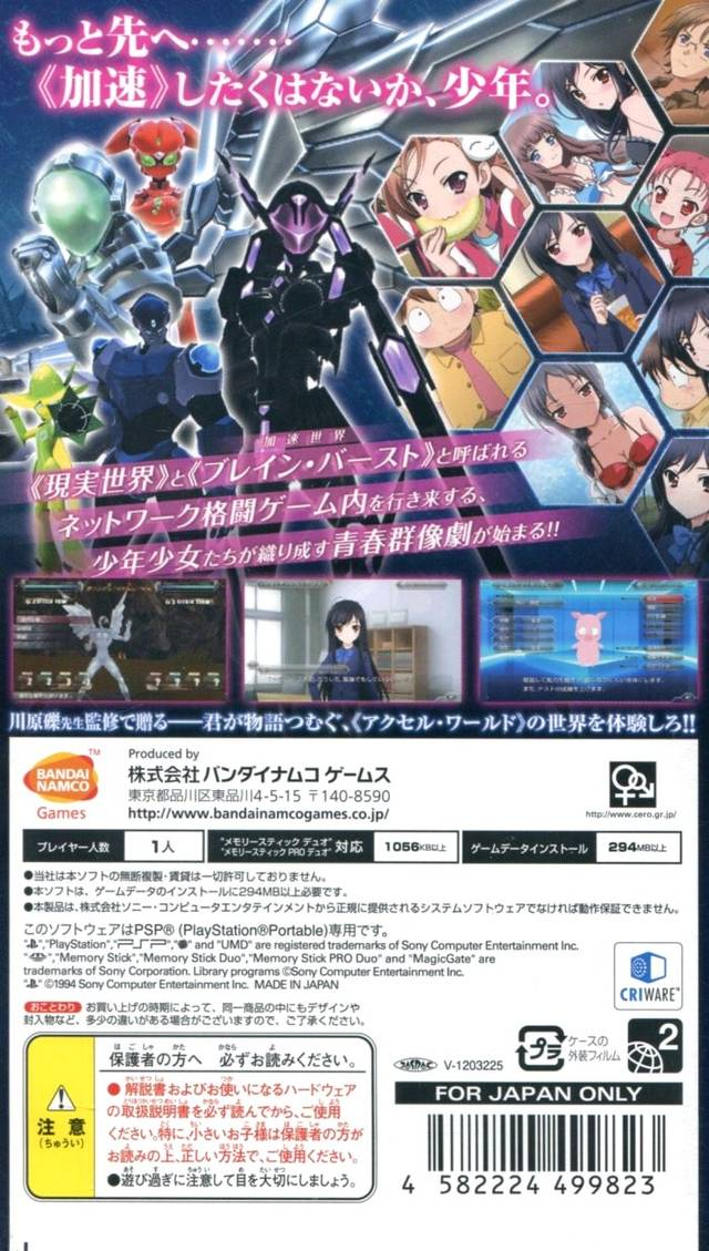 Accel World - Ginyoku No Kakusei - Dos