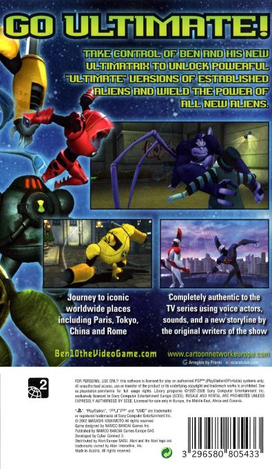 Ben 10 : Ultimate Alien, Cosmic Destruction - Dos