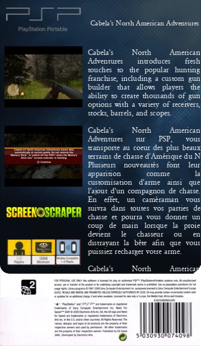 Cabela's North American Adventures - Dos