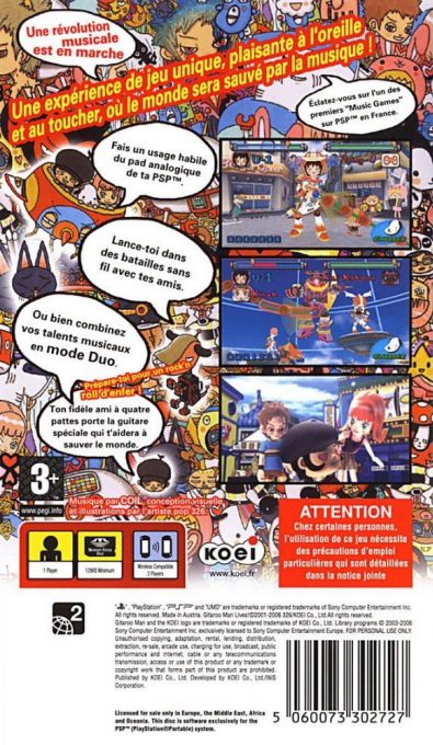 Gitaroo Man Lives! - Dos