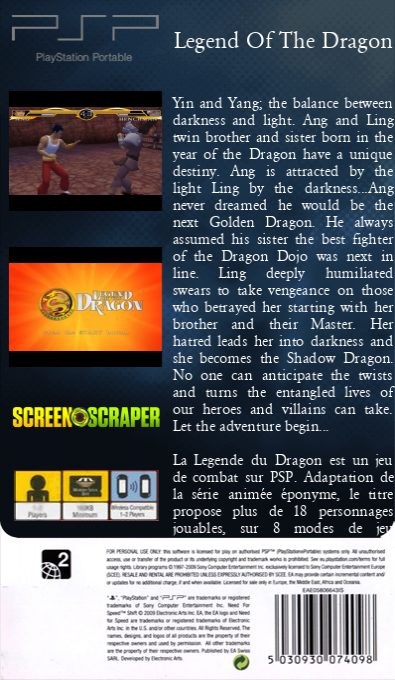 Legend of the Dragon - Dos