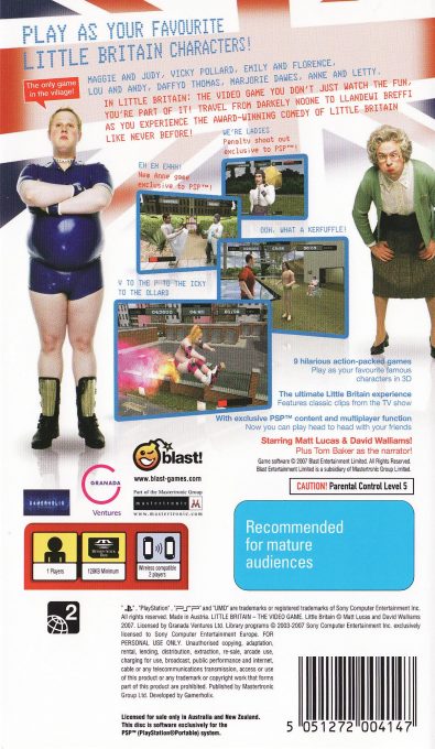 Little Britain - The Video Game - Dos