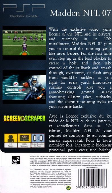 Madden NFL 07 - Dos