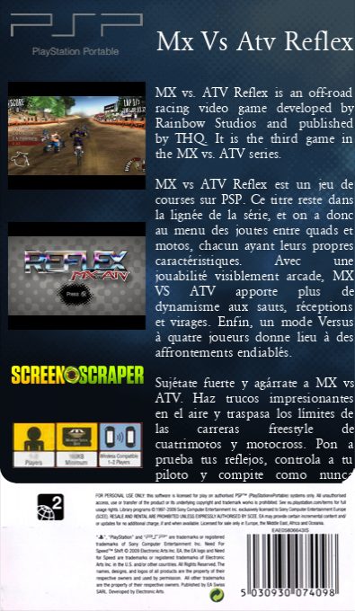 MX vs. ATV Reflex - Dos