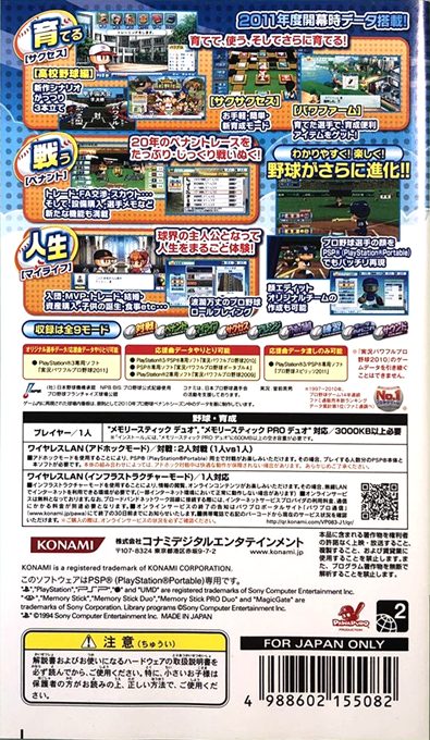 Powerful Pro Baseball 2011 - Dos