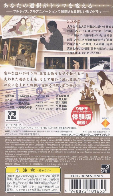 Yarudora Portable - Yukiwari No Hana - Dos