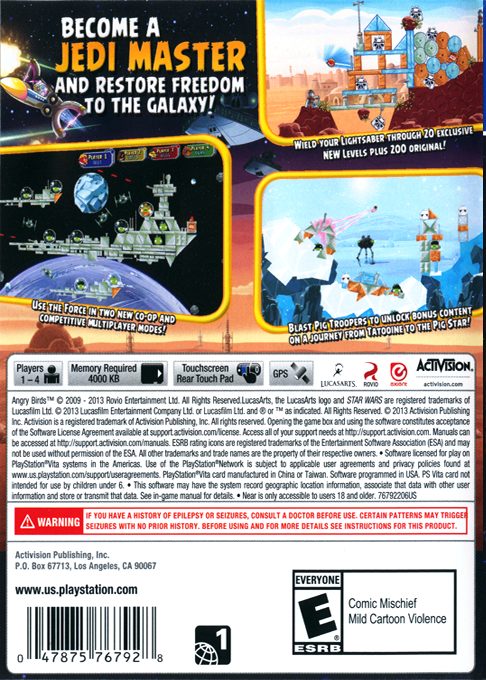Angry Birds Star Wars - Dos