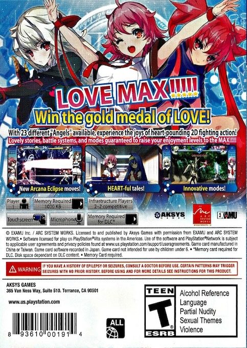 Arcana Heart 3 : Love Max!!!!! - Dos