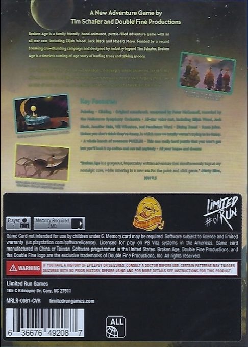 Broken Age - Dos