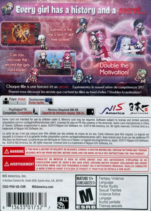 Criminal Girls 2 - Dos